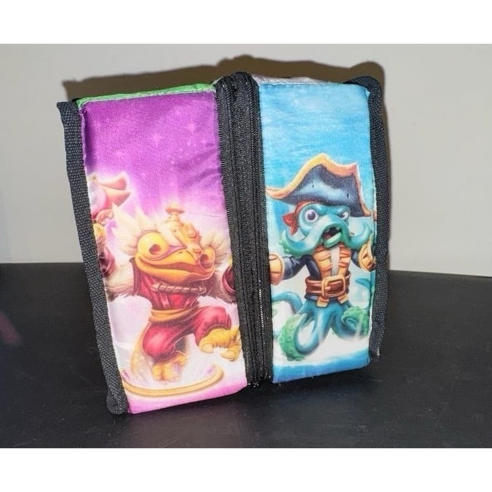 Vintage‎ Y2k Skylanders Swap Force Graphic Carry Case Traveling Bag